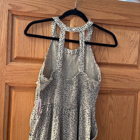 Jessica Simpson Cream and Black Patterned Jumpsuit - Picture 5 of 8